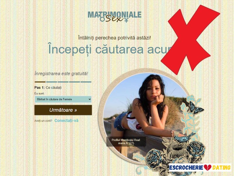 matrimoniale sex escrocherie