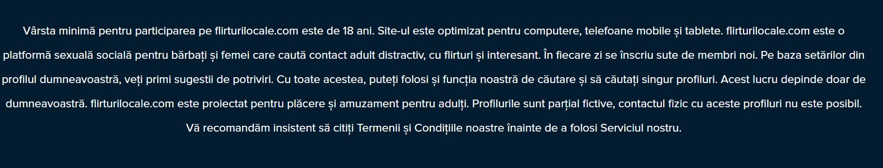 profilurile sunt fictive